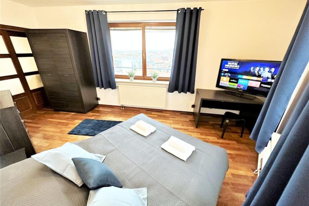 Exclusive Penthouse Near Citycenter 120M2 +Netflix Krakkó Kültér fotó